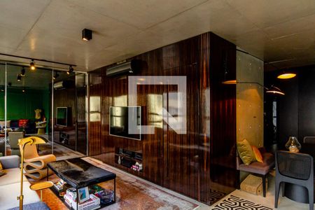 Sala de apartamento à venda com 1 quarto, 77m² em Bela Vista, São Paulo