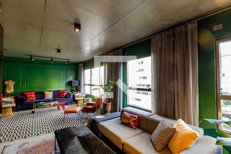 Sala de apartamento à venda com 1 quarto, 77m² em Bela Vista, São Paulo
