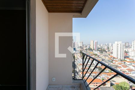 Varanda da Sala de apartamento para alugar com 2 quartos, 64m² em Vila Esperança, São Paulo