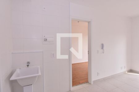 Studio à venda com 32m², 1 quarto e sem vagaCozinha e Área de Serviço