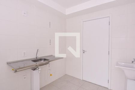 Studio à venda com 32m², 1 quarto e sem vagaCozinha e Área de Serviço