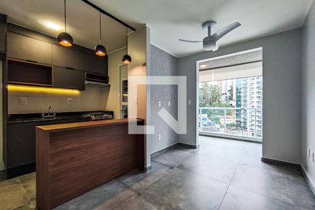 Sala de apartamento para alugar com 1 quarto, 38m² em Vila Andrade, São Paulo