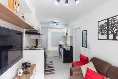 Apartamento à venda com 28m², 1 quarto e sem vaga Apartamento à venda com 28m², 1 quarto e sem vagaSala