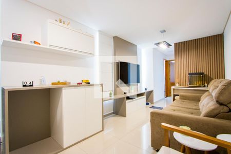 Sala de apartamento à venda com 2 quartos, 101m² em Vila Francisco Matarazzo, Santo André