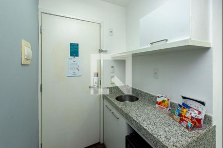 Suíte - Copa de kitnet/studio para alugar com 1 quarto, 33m² em Pampulha, Belo Horizonte
