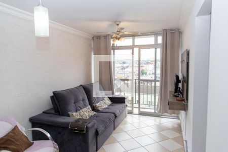 Sala de apartamento para alugar com 2 quartos, 54m² em Taboão, Diadema