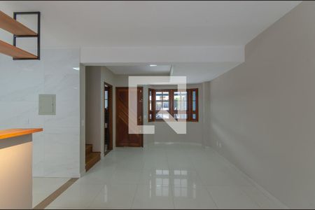 Detalhe Sala de casa à venda com 3 quartos, 158m² em Espírito Santo, Porto Alegre