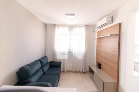 Sala de Apartamento com 1 quarto, 34m² Ouro Preto