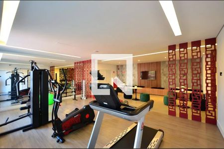 Studio para alugar com 19m², 1 quarto e sem vaga Studio para alugar com 19m², 1 quarto e sem vagaÁrea Comum - Academia