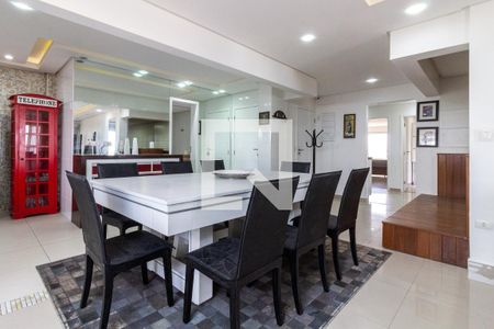 Sala de jantar de apartamento para alugar com 3 quartos, 386m² em Guilhermina, Praia Grande