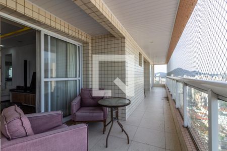 Apartamento para alugar com 386m², 3 quartos e 3 vagasVaranda da sala/suítes 1 e 2