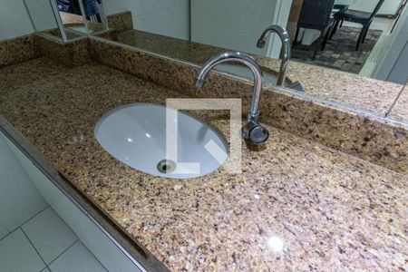 Apartamento para alugar com 386m², 3 quartos e 3 vagasDetalhe do lavabo da sala