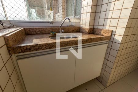 Apartamento para alugar com 386m², 3 quartos e 3 vagasDetalhe da churrasqueira