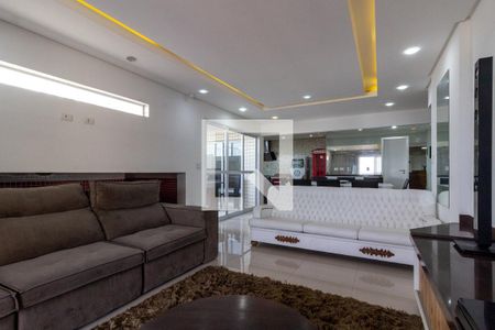Sala de estar de apartamento para alugar com 3 quartos, 386m² em Guilhermina, Praia Grande