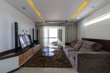 Sala de estar de apartamento para alugar com 3 quartos, 386m² em Guilhermina, Praia Grande