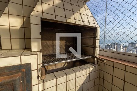 Apartamento para alugar com 386m², 3 quartos e 3 vagasDetalhe da churrasqueira