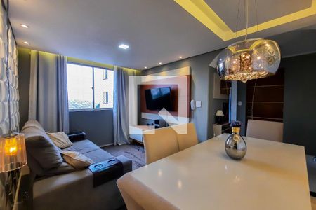 Sala de apartamento à venda com 2 quartos, 53m² em Ferrazópolis, São Bernardo do Campo