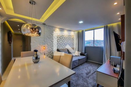 Sala de apartamento à venda com 2 quartos, 53m² em Ferrazópolis, São Bernardo do Campo