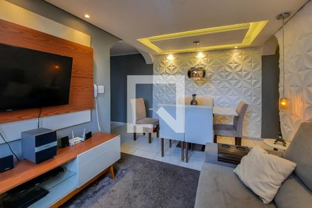 Sala de apartamento à venda com 2 quartos, 53m² em Ferrazópolis, São Bernardo do Campo