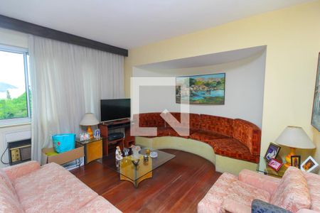 Sala de Estar de apartamento à venda com 5 quartos, 270m² em Catete, Rio de Janeiro