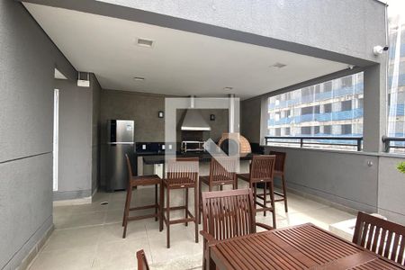 Apartamento à venda com 46m², 1 quarto e 1 vagaChurrasqueira