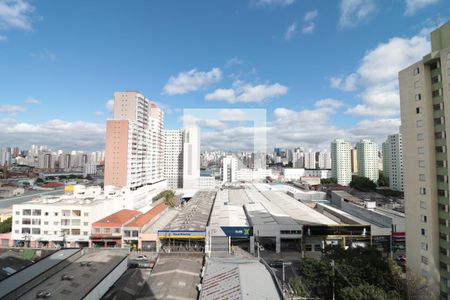 Vista da Sala de apartamento à venda com 1 quarto, 35m² em Brás, São Paulo