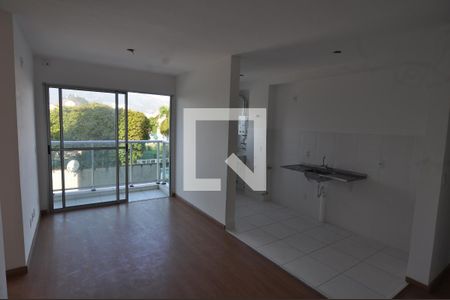 Sala  de apartamento à venda com 2 quartos, 55m² em Pechincha, Rio de Janeiro