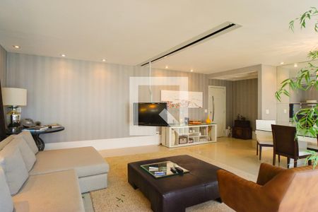 Sala de apartamento para alugar com 3 quartos, 140m² em Barra da Tijuca, Rio de Janeiro