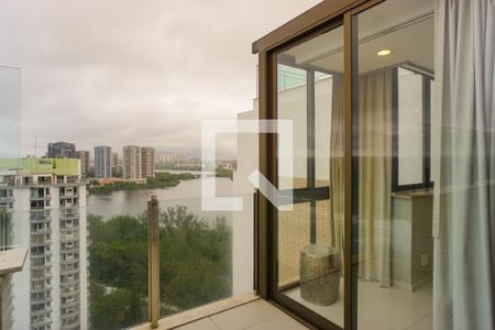 Varanda de apartamento para alugar com 3 quartos, 140m² em Barra da Tijuca, Rio de Janeiro