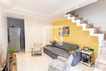 Sala de casa de condomínio à venda com 2 quartos, 60m² em Jardim São Nicolau, São Paulo