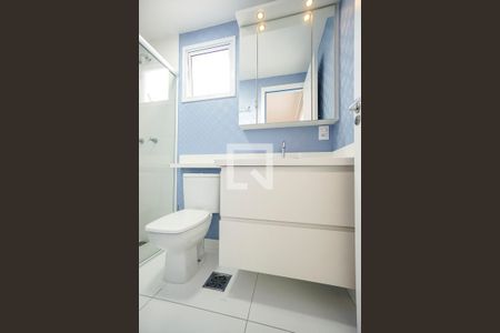 Apartamento à venda com 65m², 1 quarto e 1 vagaBanheiro da suíte