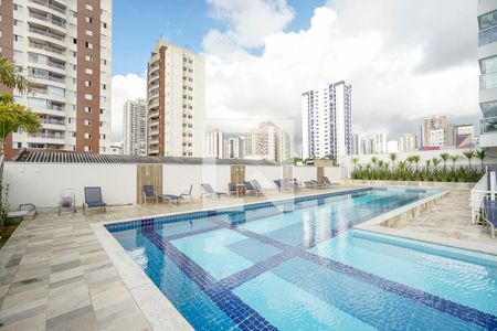 Apartamento à venda com 65m², 1 quarto e 1 vagaPiscina adulto
