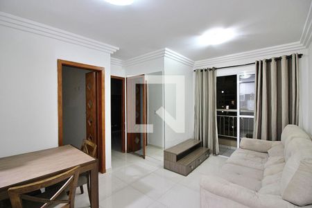 Sala de Apartamento com 2 quartos, 68m² Baeta Neves