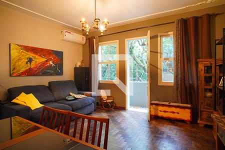 Sala de apartamento à venda com 3 quartos, 116m² em Rio Branco, Porto Alegre