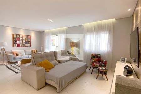 Sala de apartamento à venda com 3 quartos, 140m² em Tamboré, Santana de Parnaíba