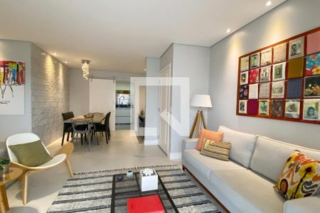 Sala de apartamento à venda com 3 quartos, 140m² em Tamboré, Santana de Parnaíba