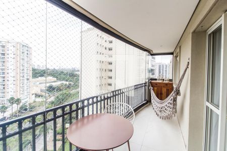 Varanda de apartamento para alugar com 3 quartos, 140m² em Tamboré, Santana de Parnaíba