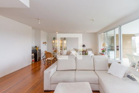 Sala de apartamento à venda com 3 quartos, 180m² em Campo Belo, São Paulo