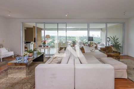 Sala de apartamento à venda com 3 quartos, 180m² em Campo Belo, São Paulo