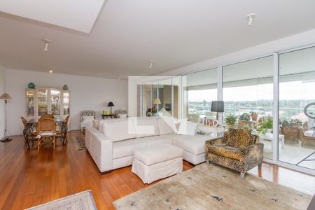 Sala de apartamento à venda com 3 quartos, 180m² em Campo Belo, São Paulo