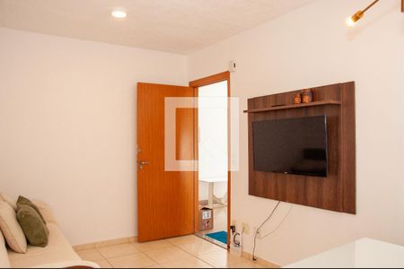 Sala de apartamento à venda com 2 quartos, 43m² em Chácara Cotia, Contagem