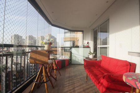 Varanda gourmet de apartamento à venda com 4 quartos, 140m² em Vila Suzana, São Paulo