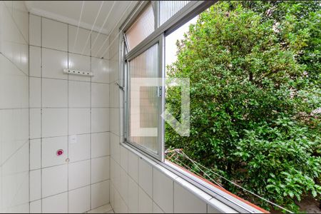 Área de serviço de apartamento para alugar com 2 quartos, 62m² em Vila Belmiro, Santos