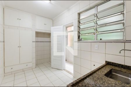 Cozinha de apartamento para alugar com 2 quartos, 62m² em Vila Belmiro, Santos