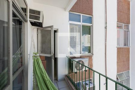 Varanda da Sala de apartamento para alugar com 1 quarto, 60m² em Tijuca, Rio de Janeiro