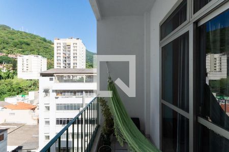 Varanda da Sala de apartamento para alugar com 1 quarto, 60m² em Tijuca, Rio de Janeiro