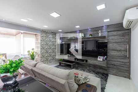 Sala de apartamento à venda com 3 quartos, 128m² em Centro, Santo André