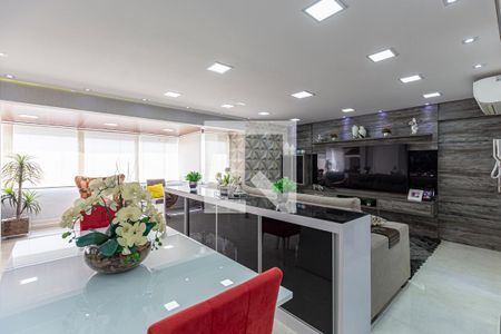 Sala de apartamento à venda com 3 quartos, 128m² em Centro, Santo André