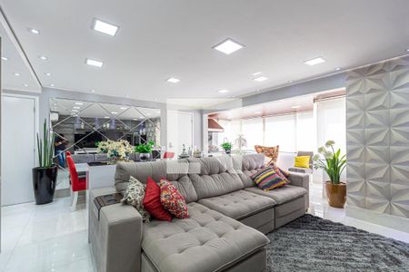 Sala de apartamento à venda com 3 quartos, 128m² em Centro, Santo André