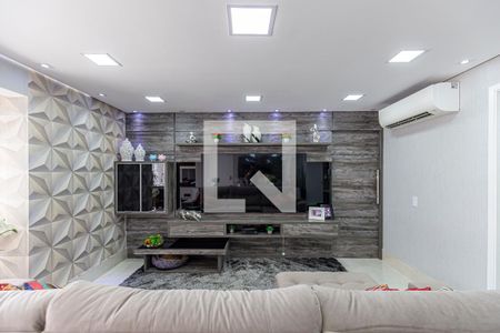 Sala de apartamento à venda com 3 quartos, 128m² em Centro, Santo André